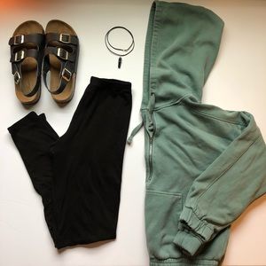 Free People Cropped Hoodie